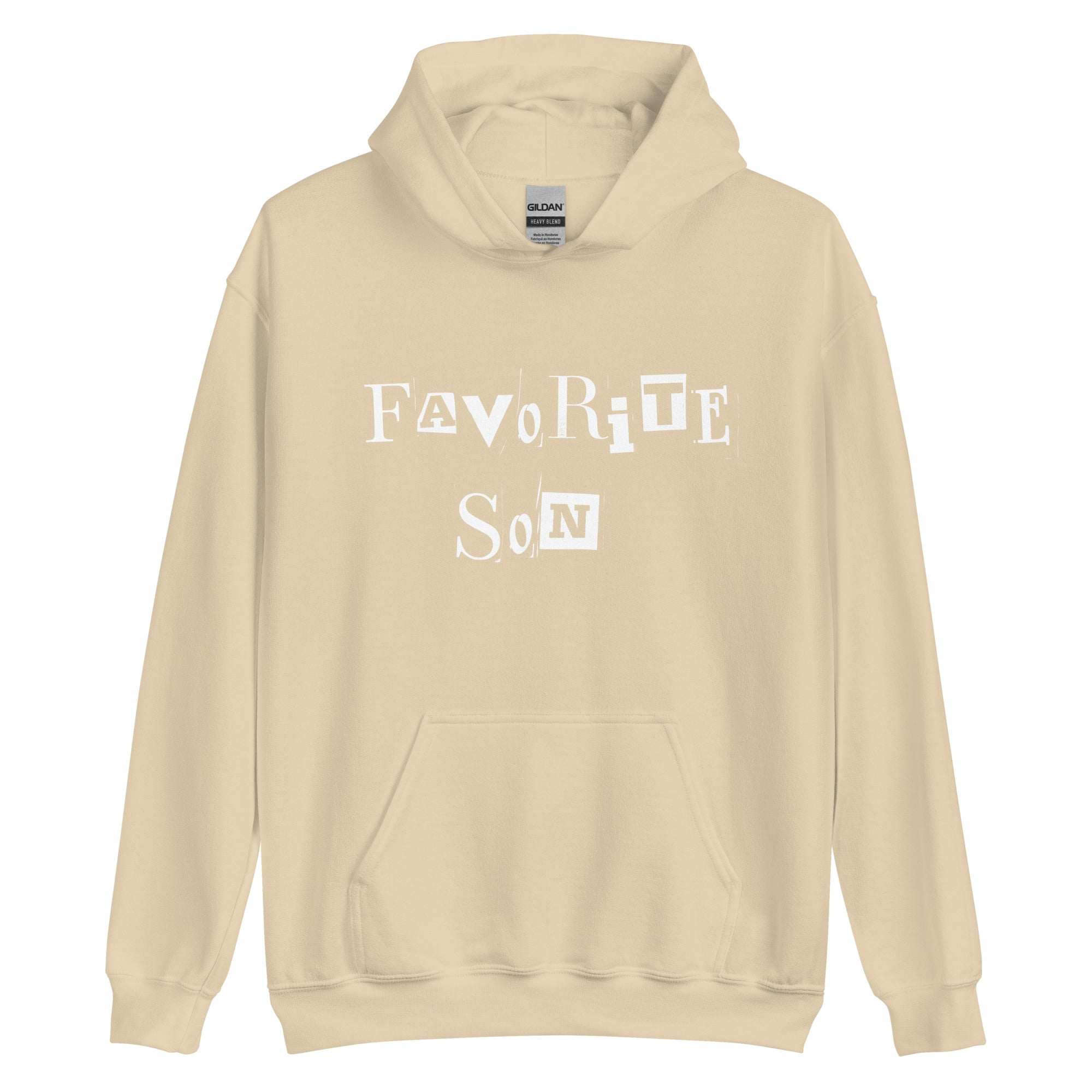 Favorite Son White Hoodie