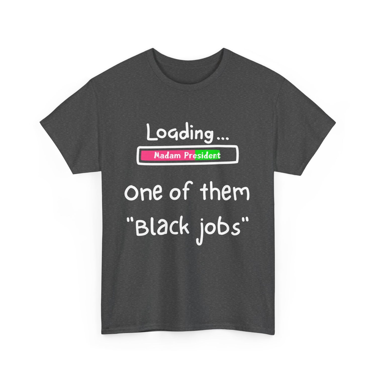 Black Job Loading Tee