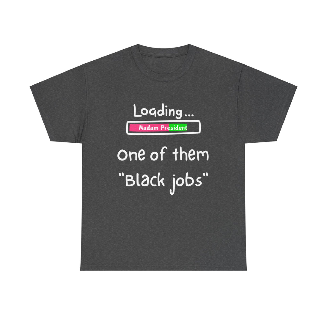 Black Job Loading Tee