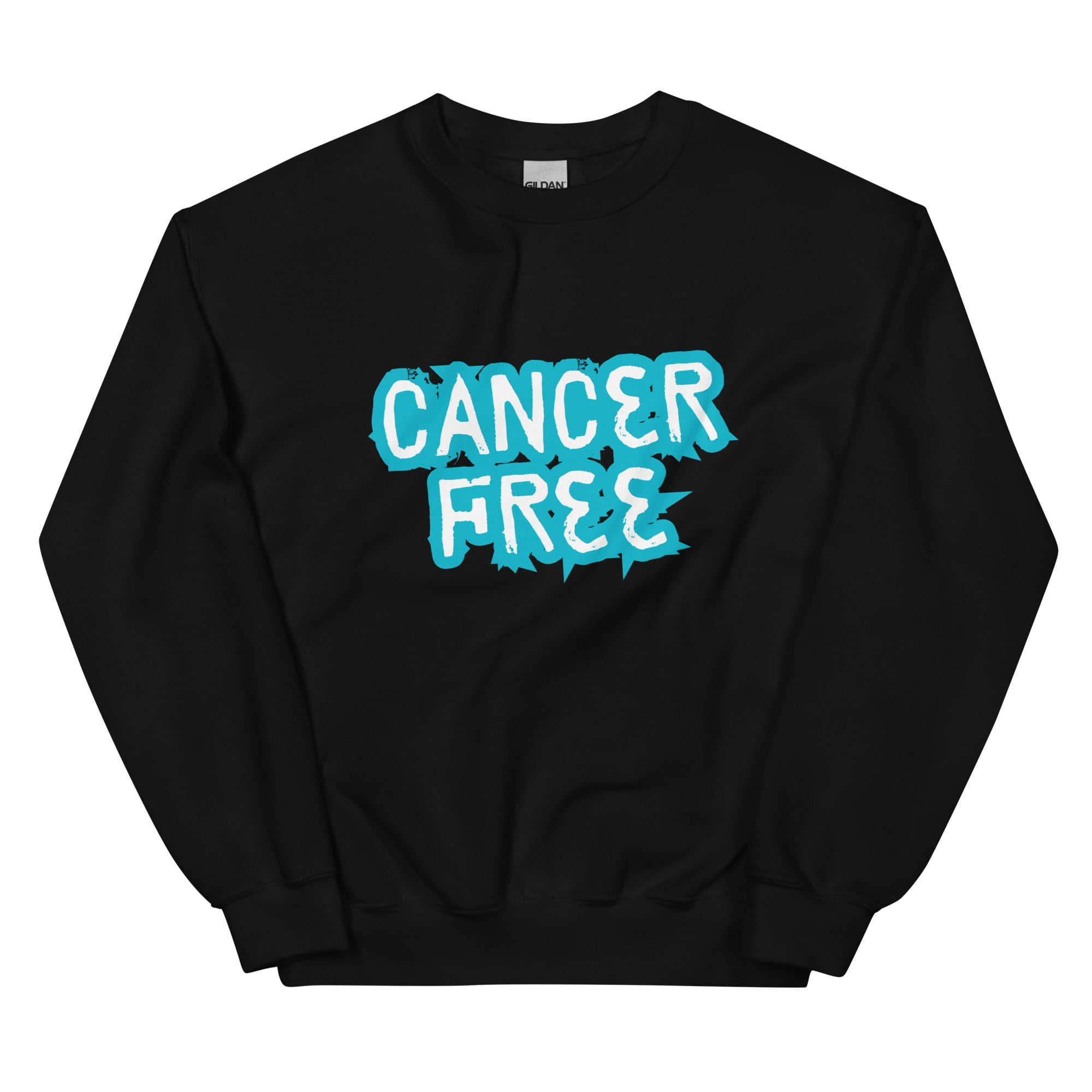 Cancer Free Blue Sweatshirt