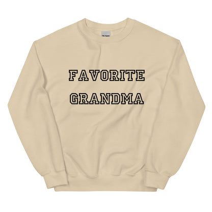 Favorite Grandma Black