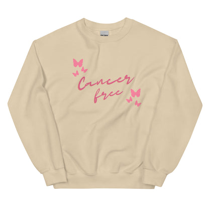 Cancer Free Pink Sweatshirt