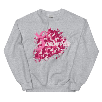 Survivor Print Sweatshirt