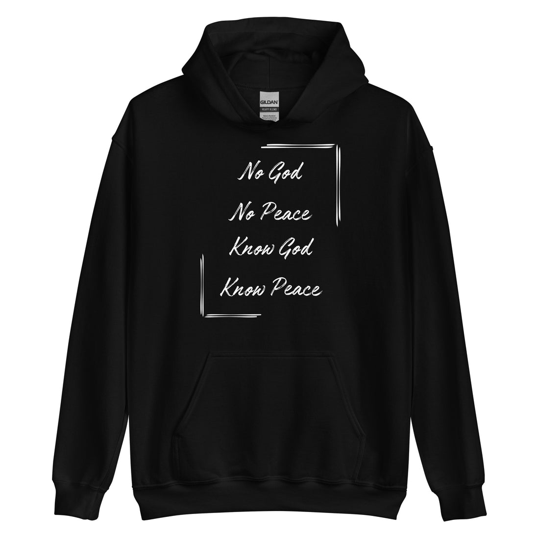 No/Know White Hoodie