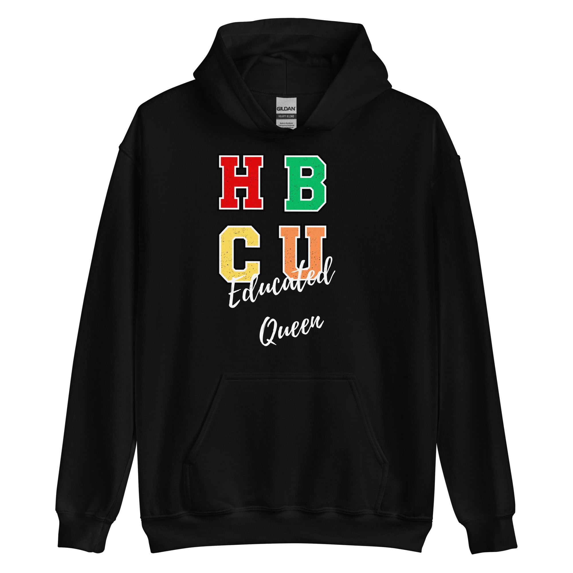 HBCU Queen (Wht) Hoodie