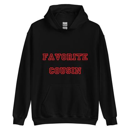 Favorite Cousin Red Hoodie