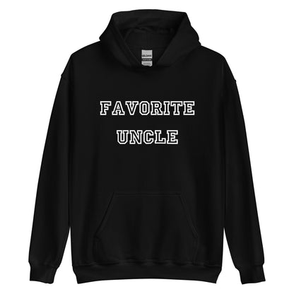 Favorite Uncle White Hoodie