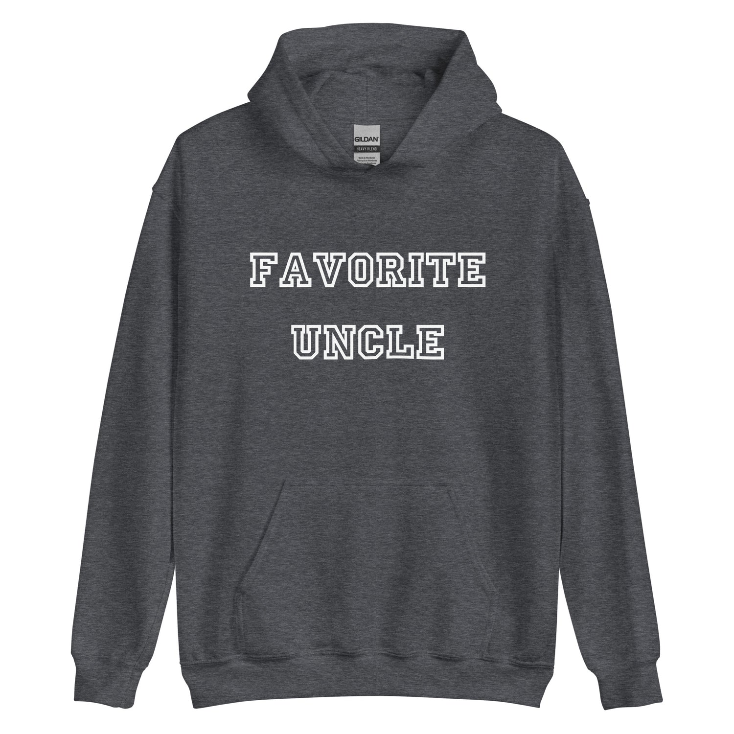 Favorite Uncle White Hoodie