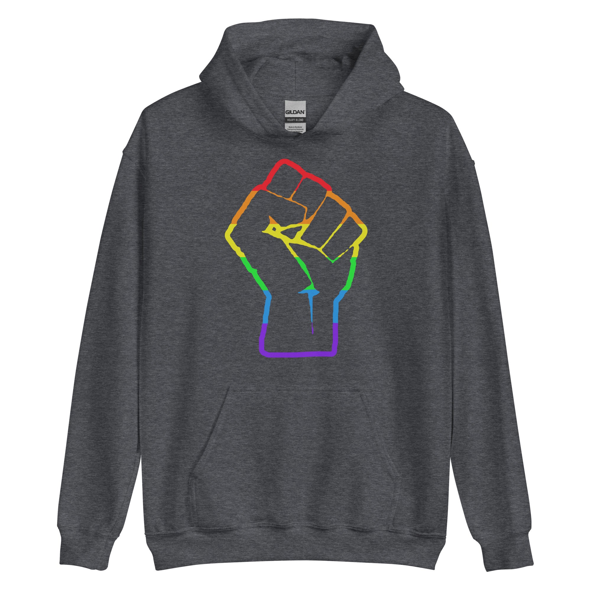 Rainbow Fist Hoodie