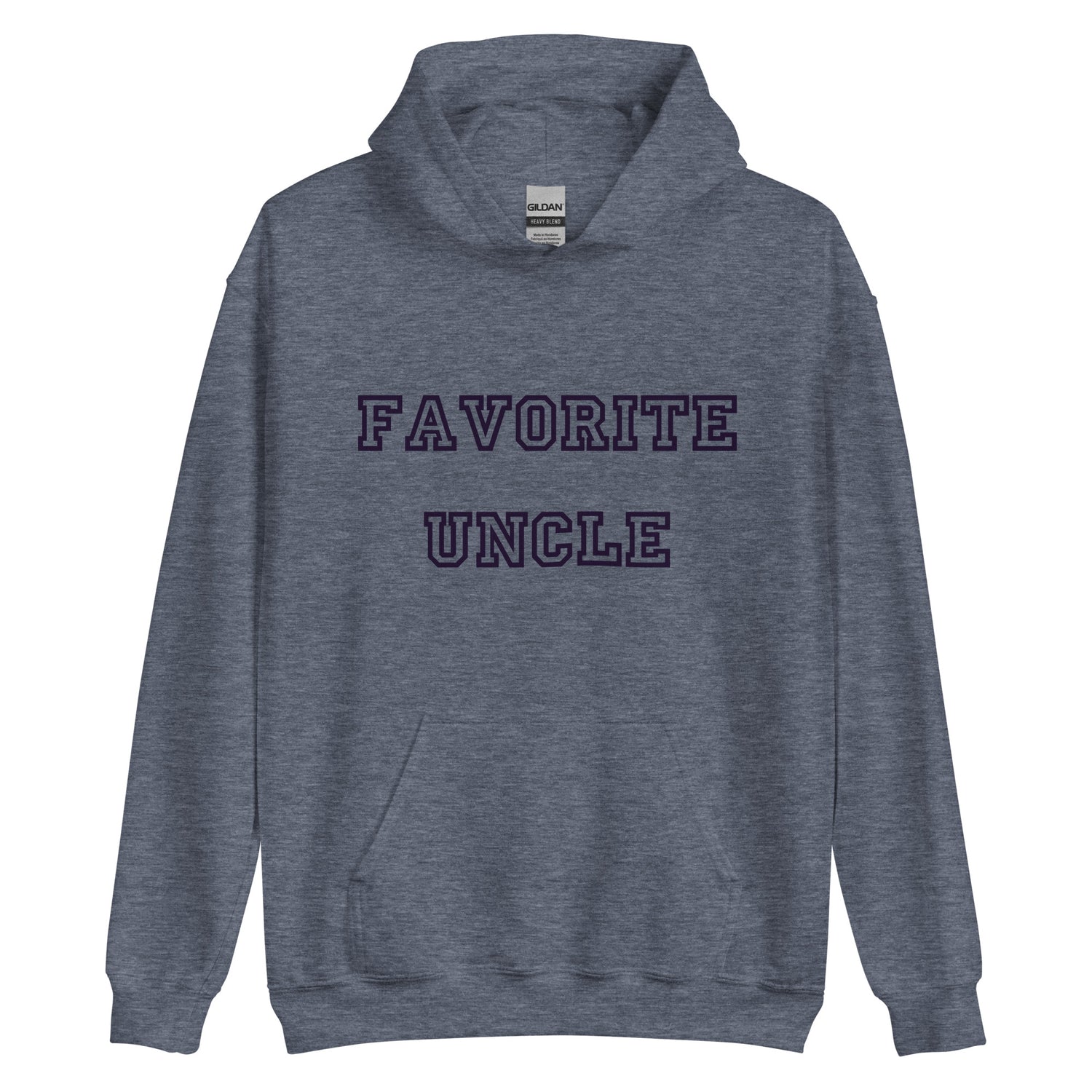 Favorite Uncle Black Hoodie