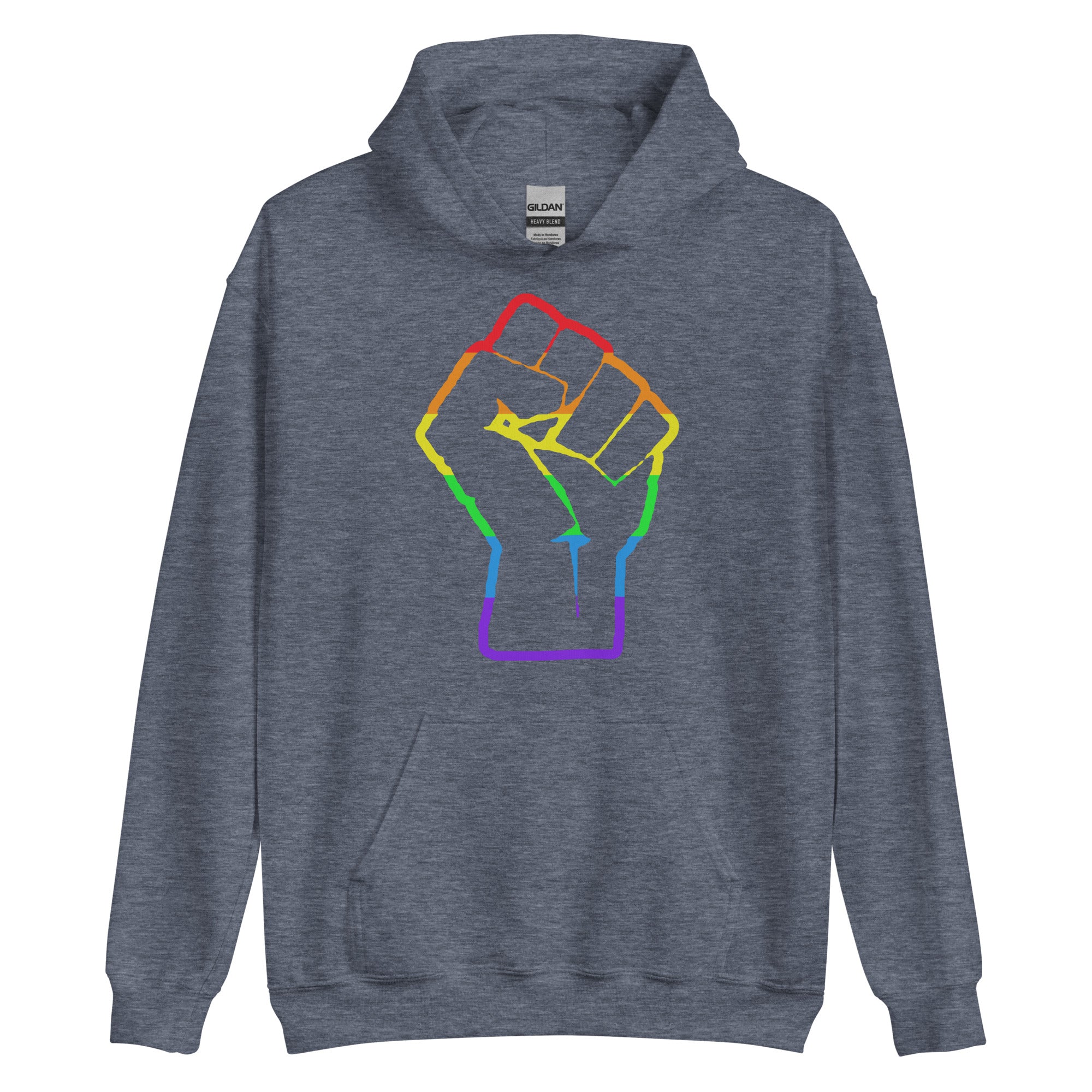 Rainbow Fist Hoodie