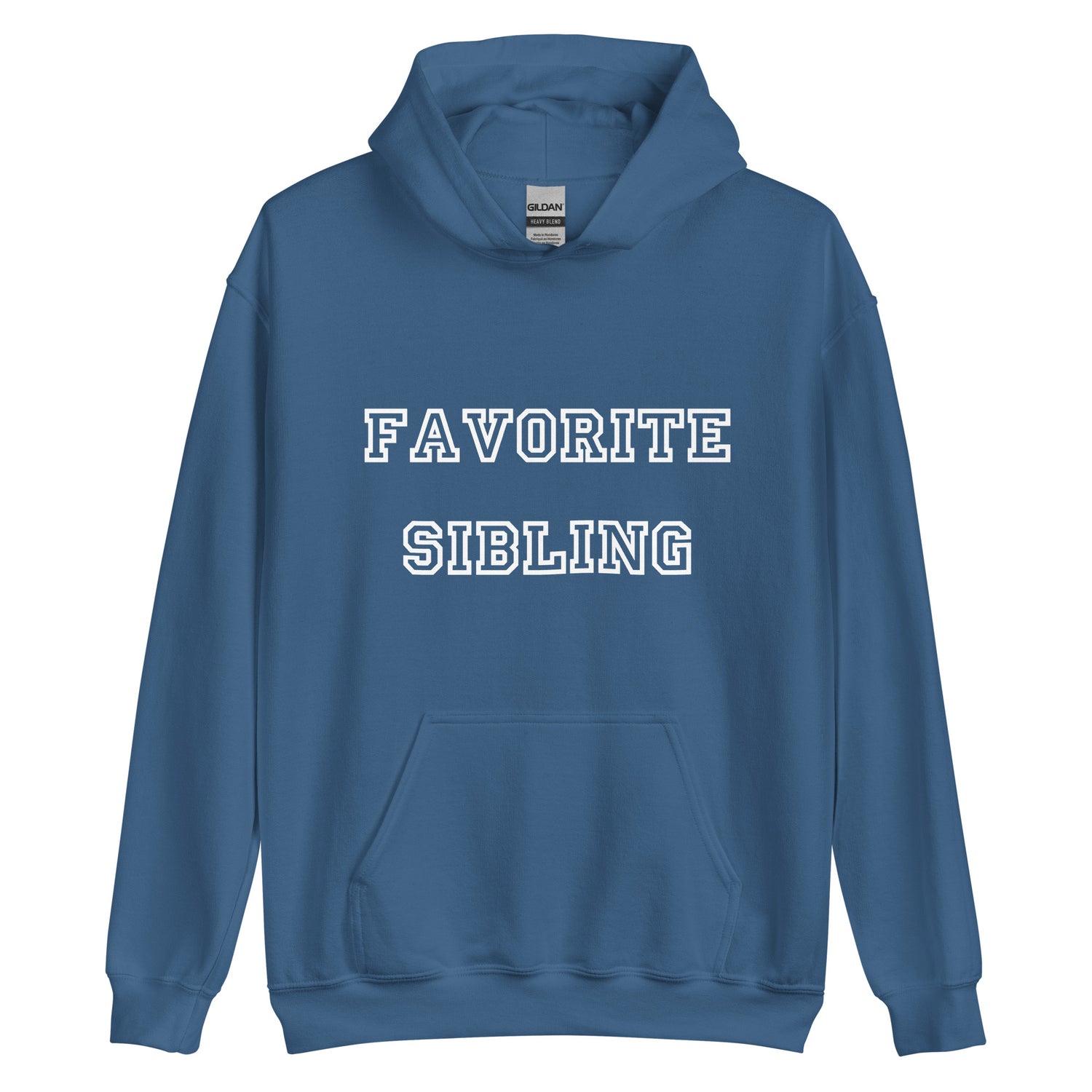 Favorite Sibling White Hoodie