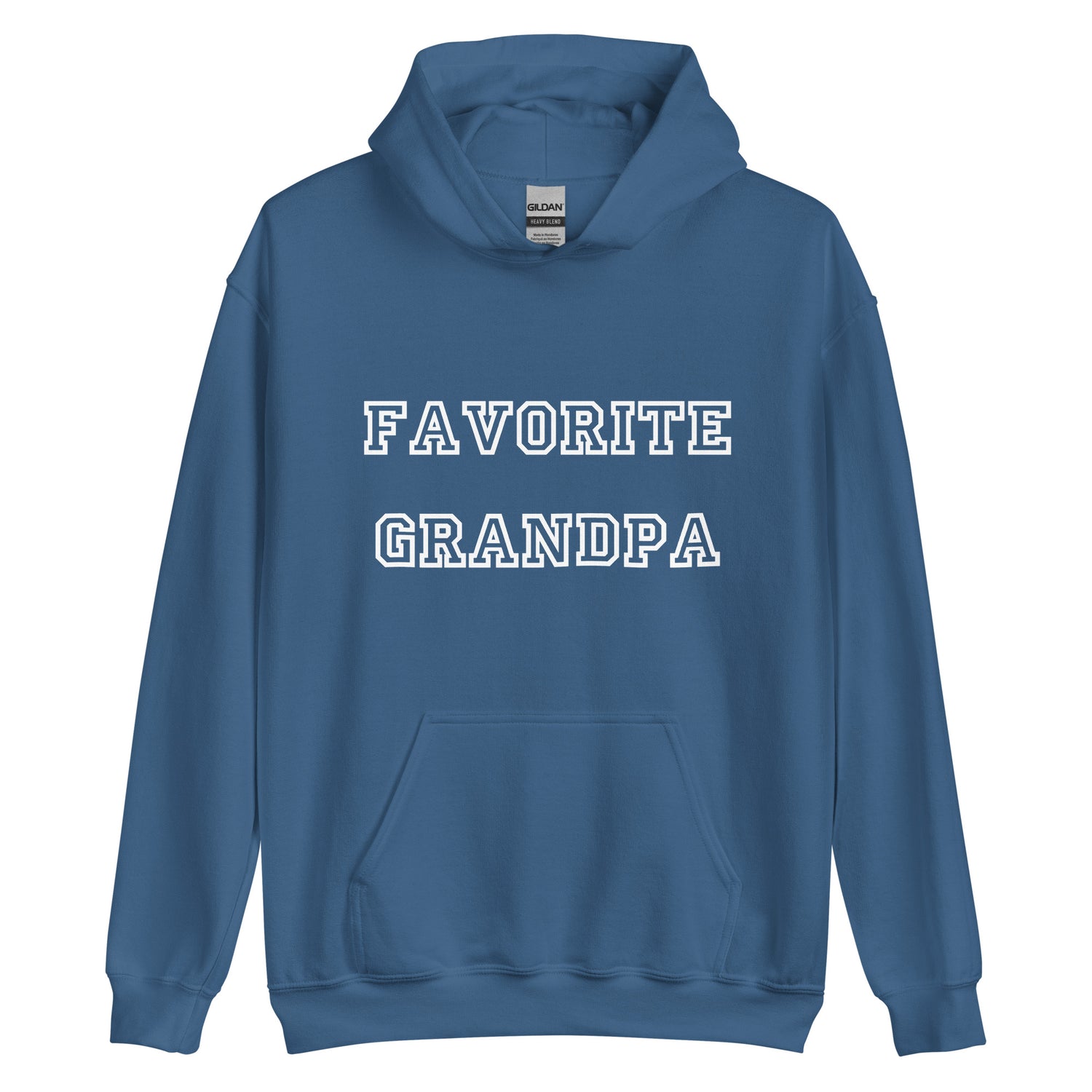 Favorite Grandpa White Hoodie