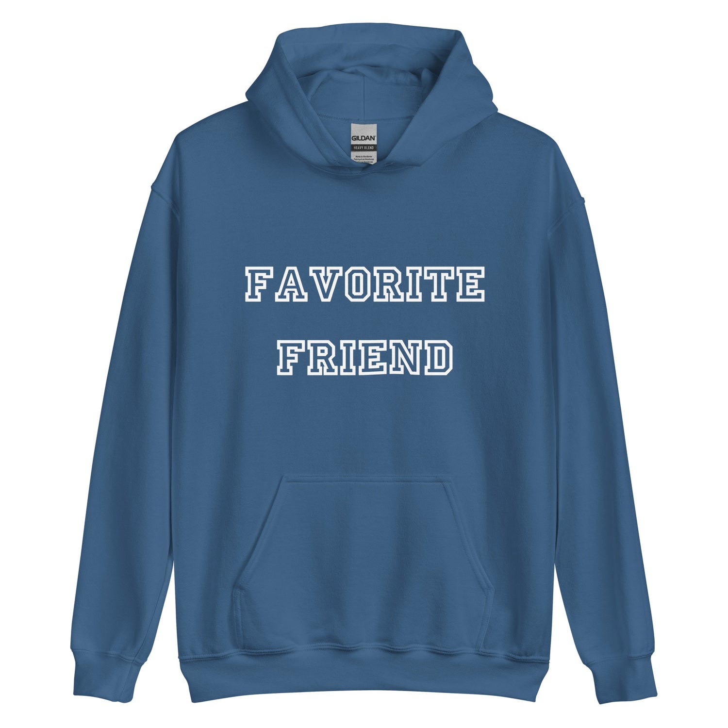 Favorite Friend White Hoodie