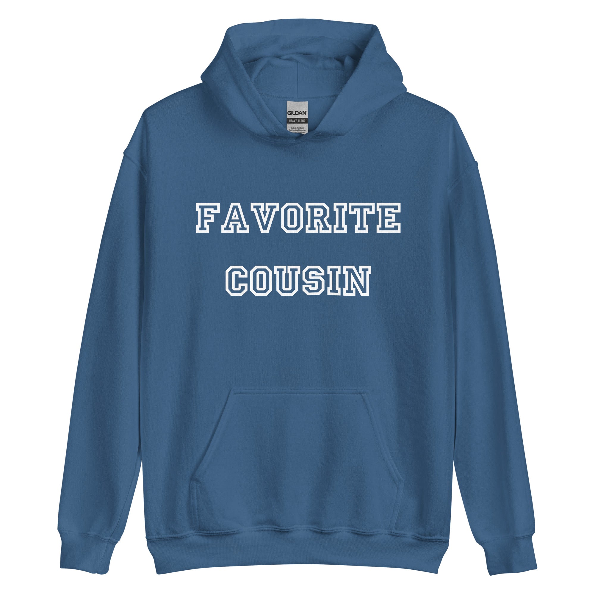 Favorite Cousin White Hoodie