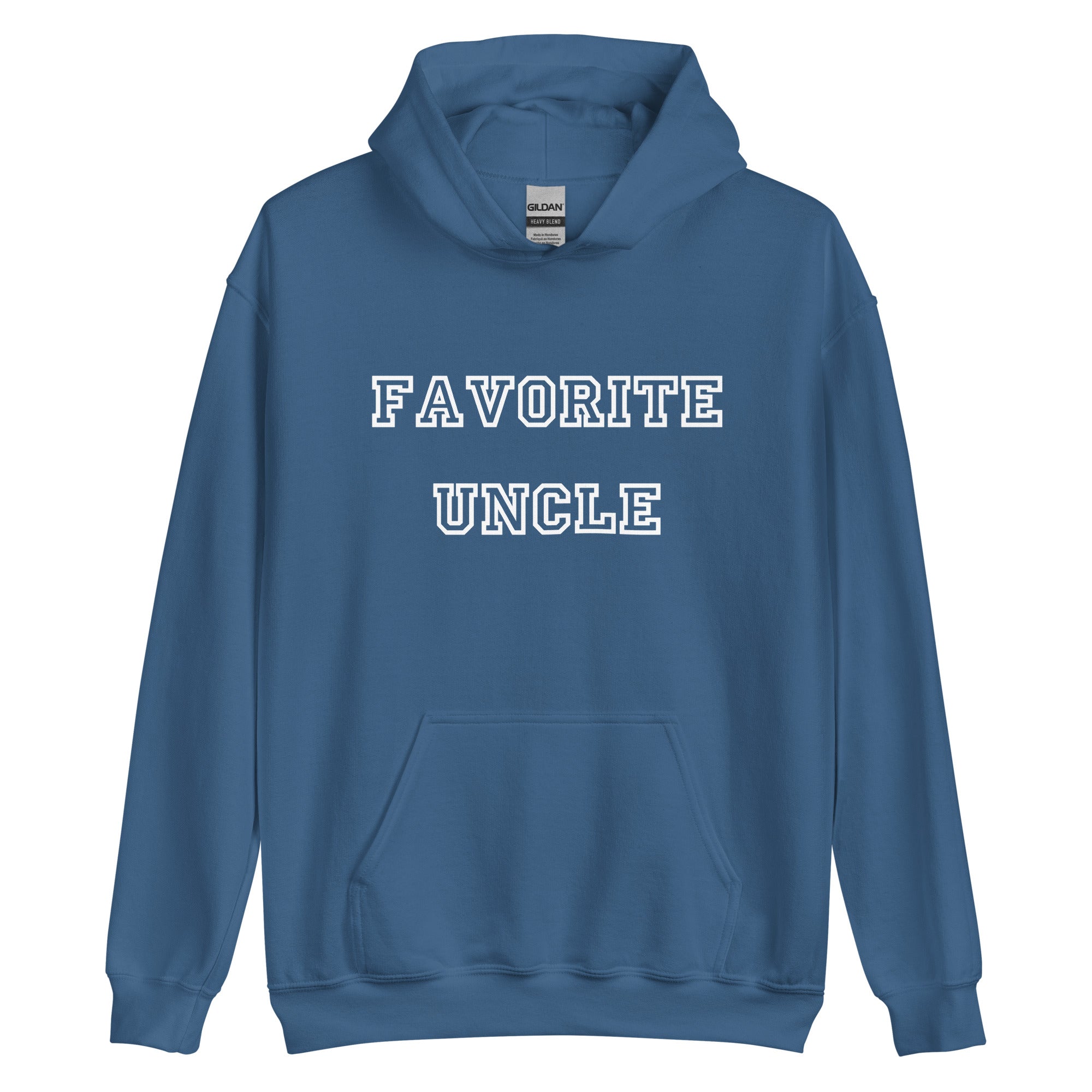 Favorite Uncle White Hoodie