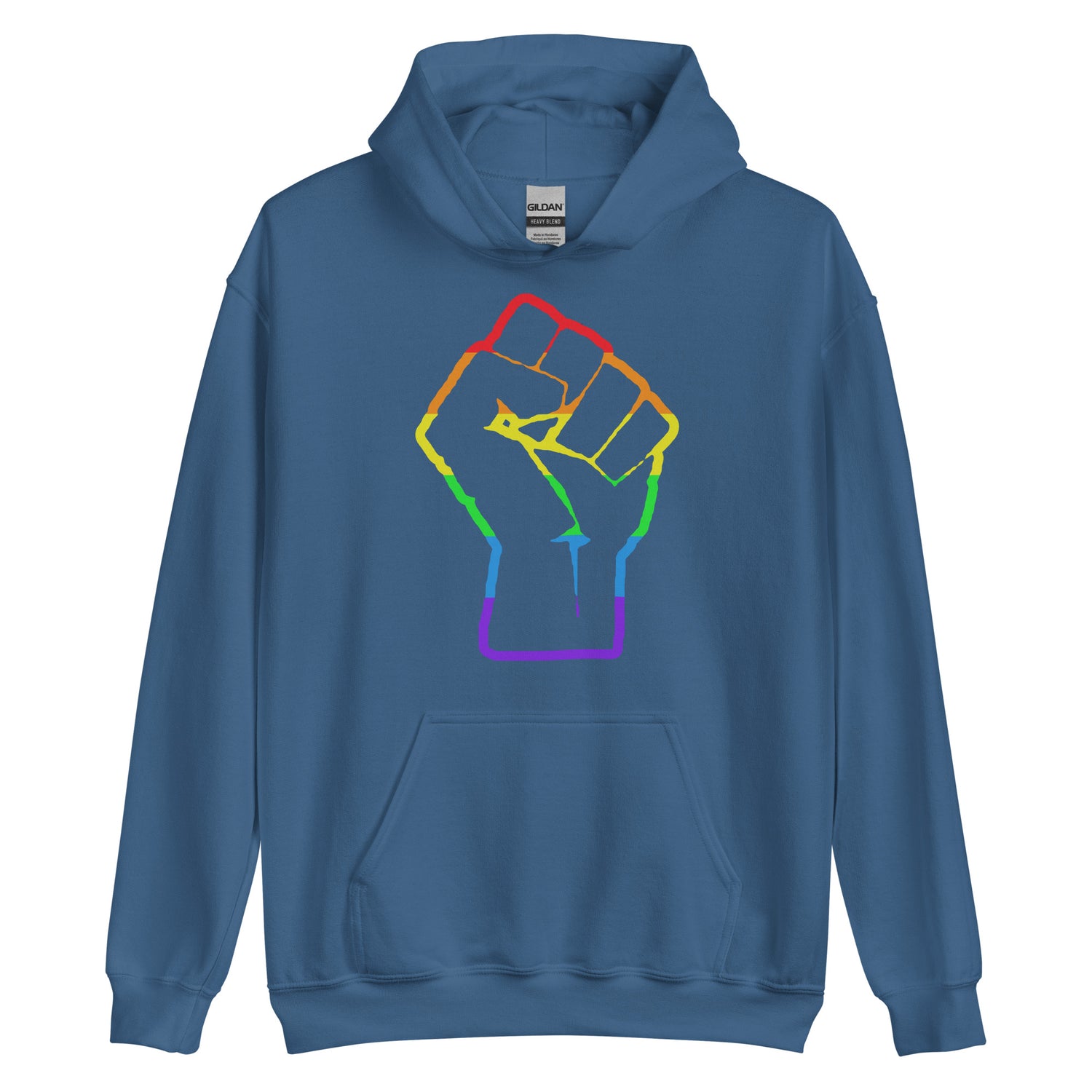 Rainbow Fist Hoodie