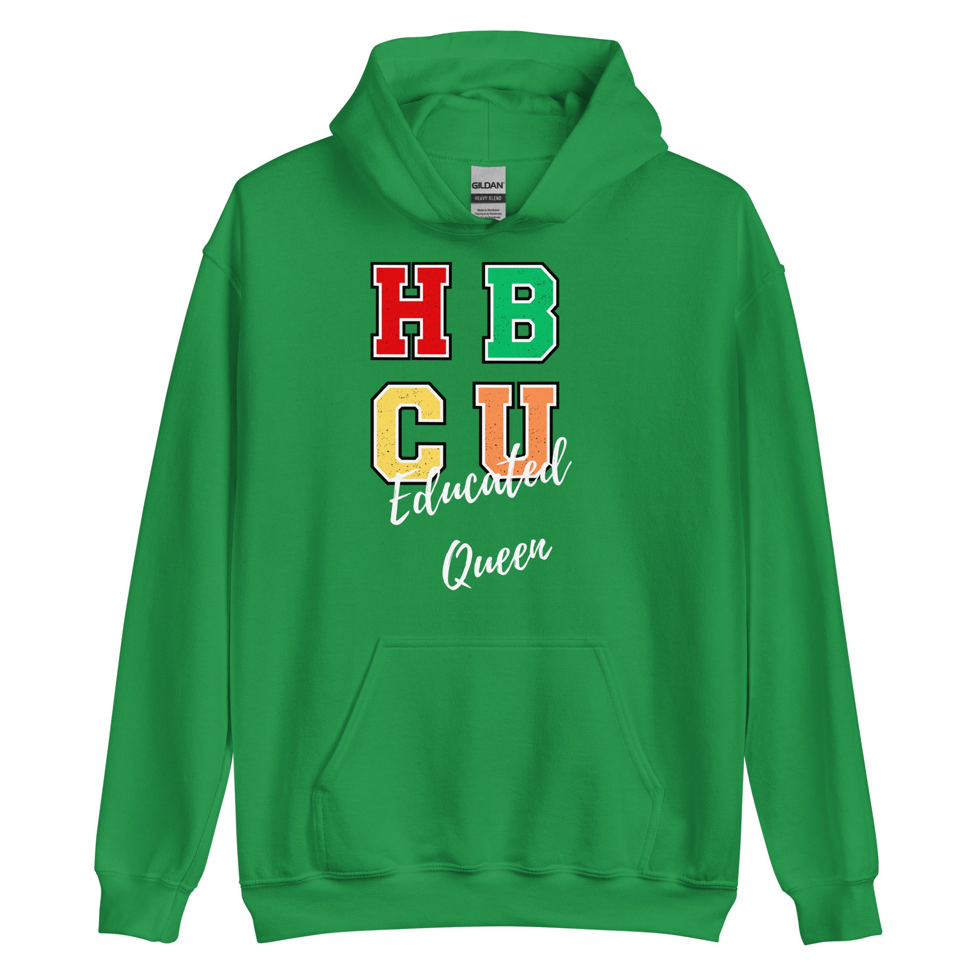 HBCU Queen (Wht) Hoodie