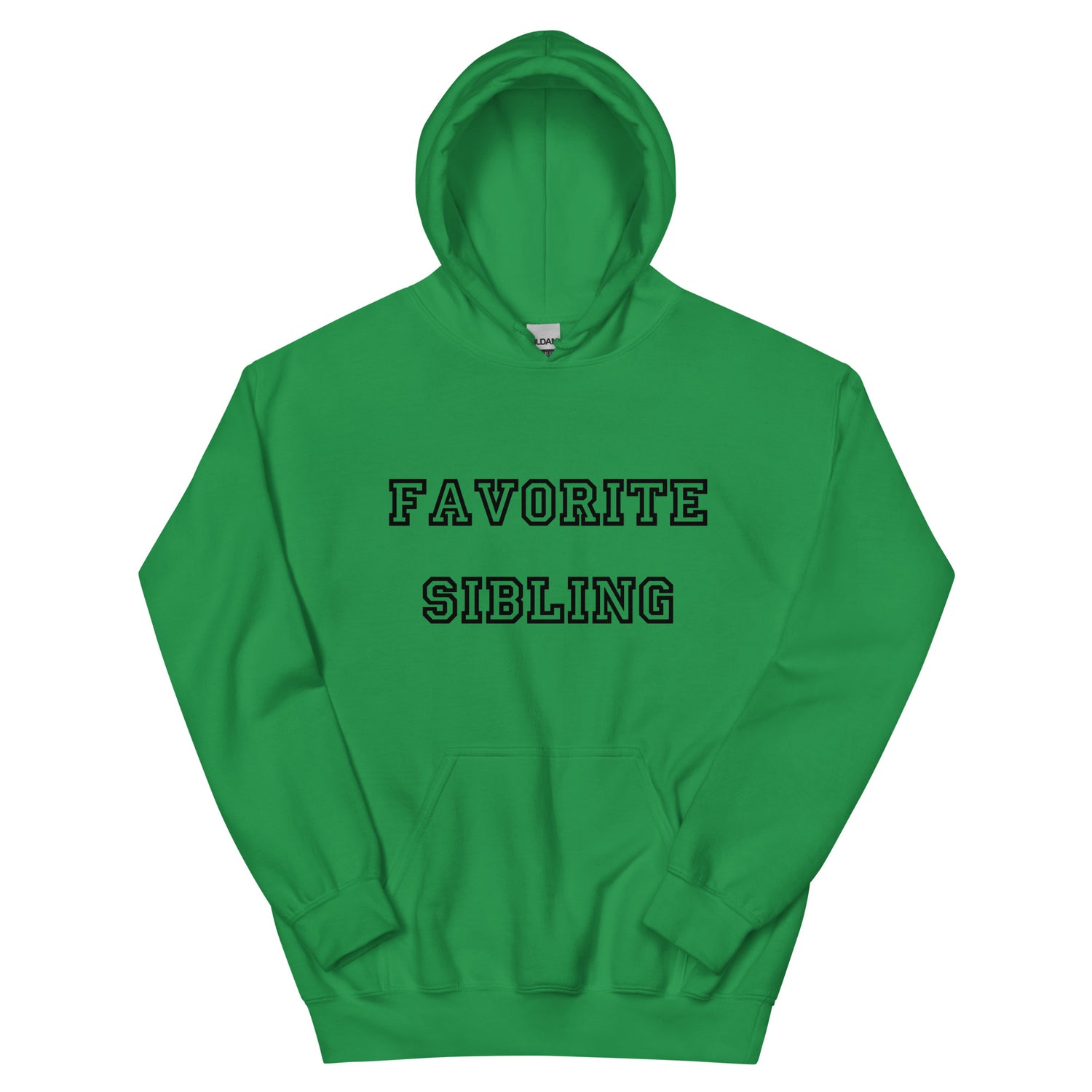 Favorite Sibling Black Hoodie