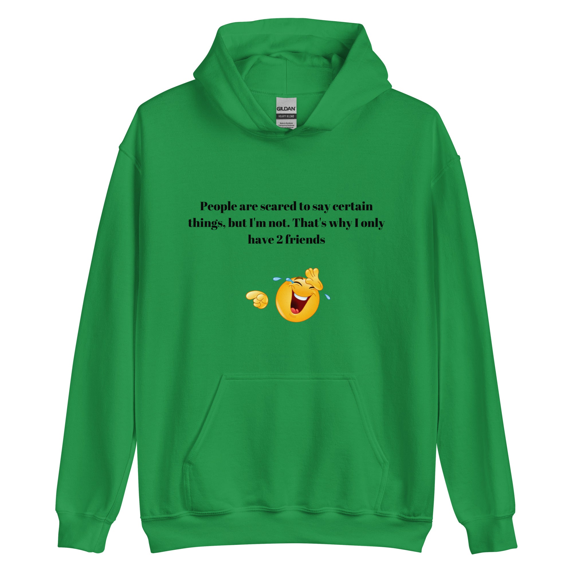 2 Friends Emoji Hoodie