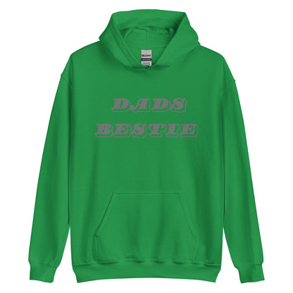 Dads Bestie Grey Hoodie