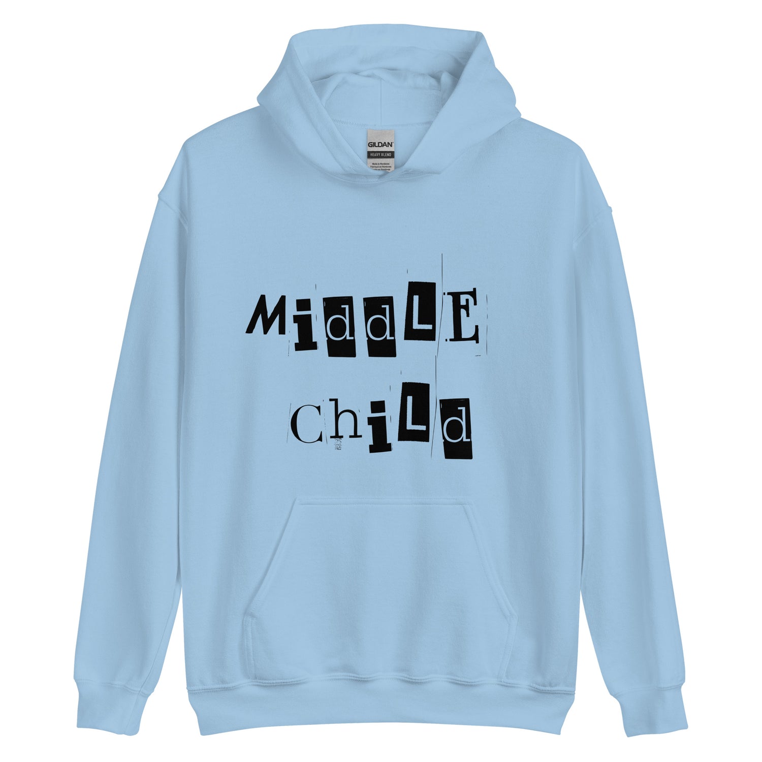 Middle Child Black Hoodie