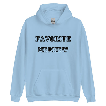 Favorite Nephew Black Hoodie