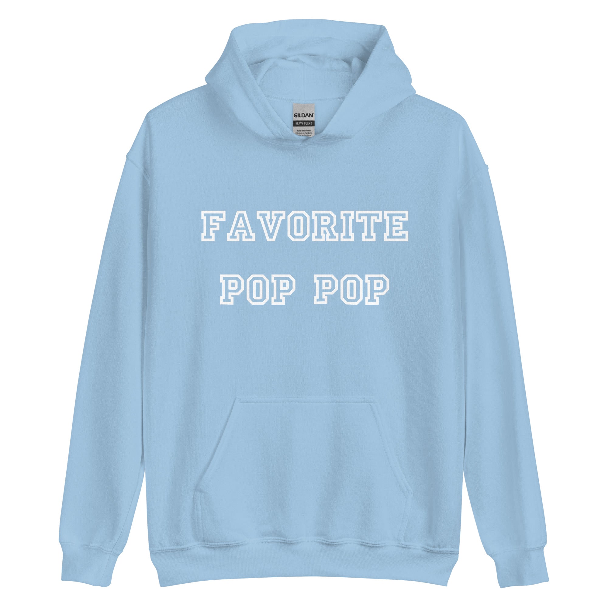 Favorite Pop Pop White Hoodie