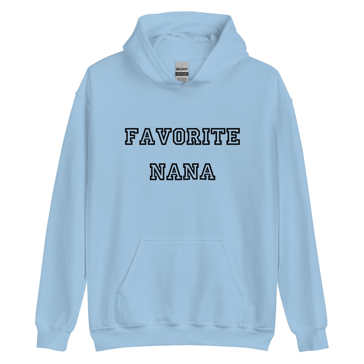 Favorite Nana Black Hoodie