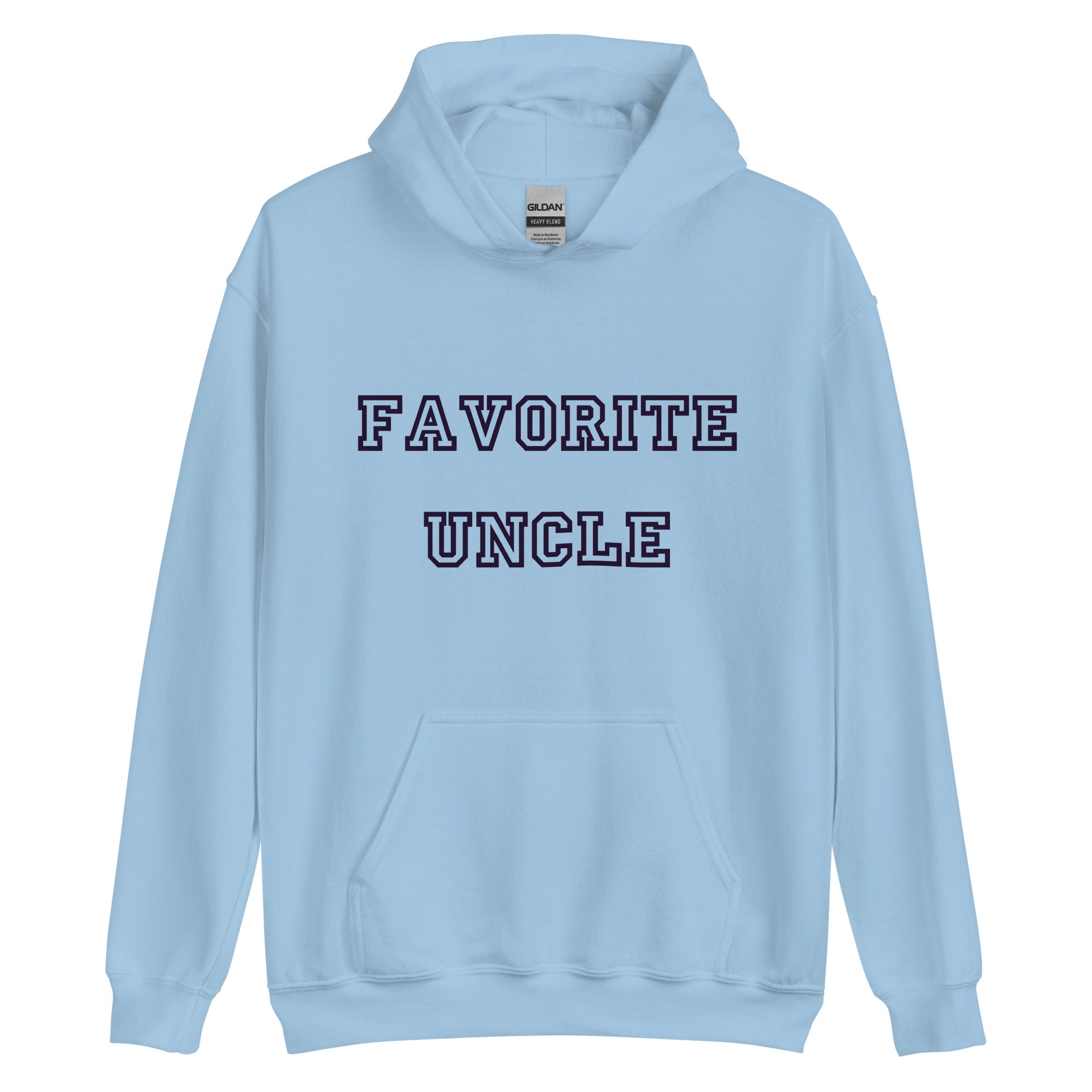 Favorite Uncle Black Hoodie