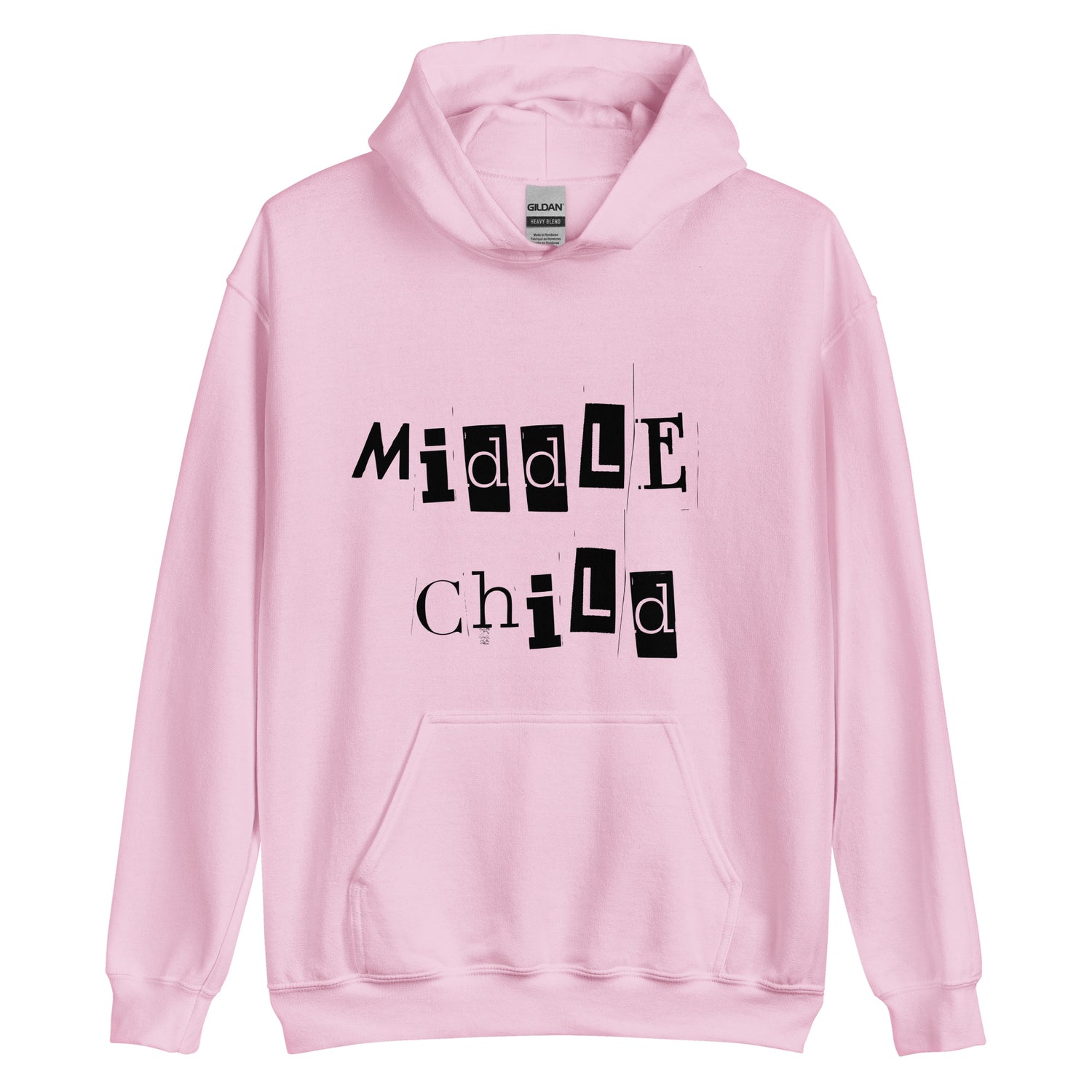 Middle Child Black Hoodie