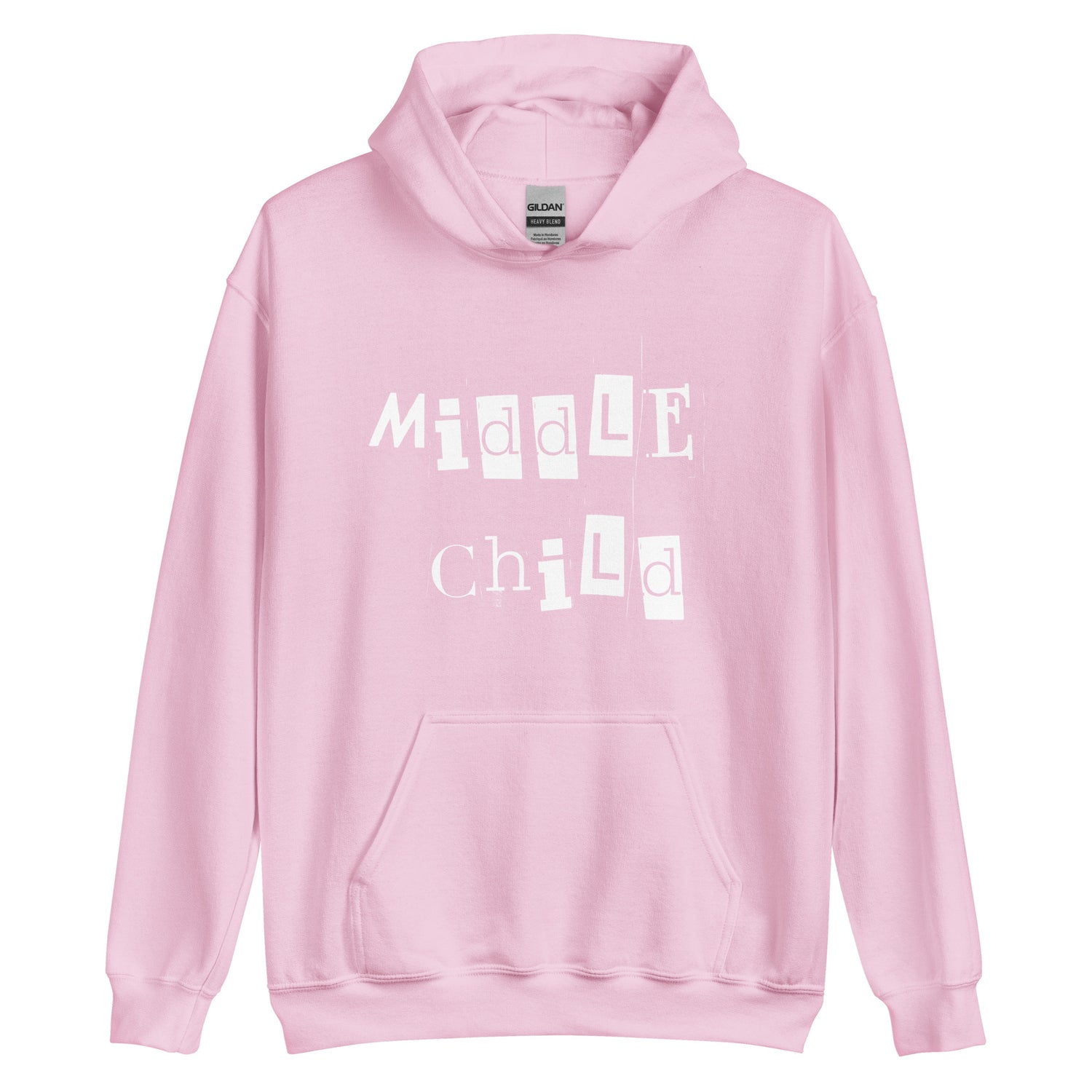 Middle Child White Hoodie