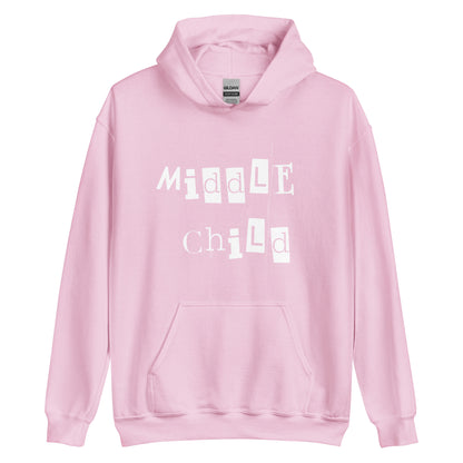 Middle Child White Hoodie