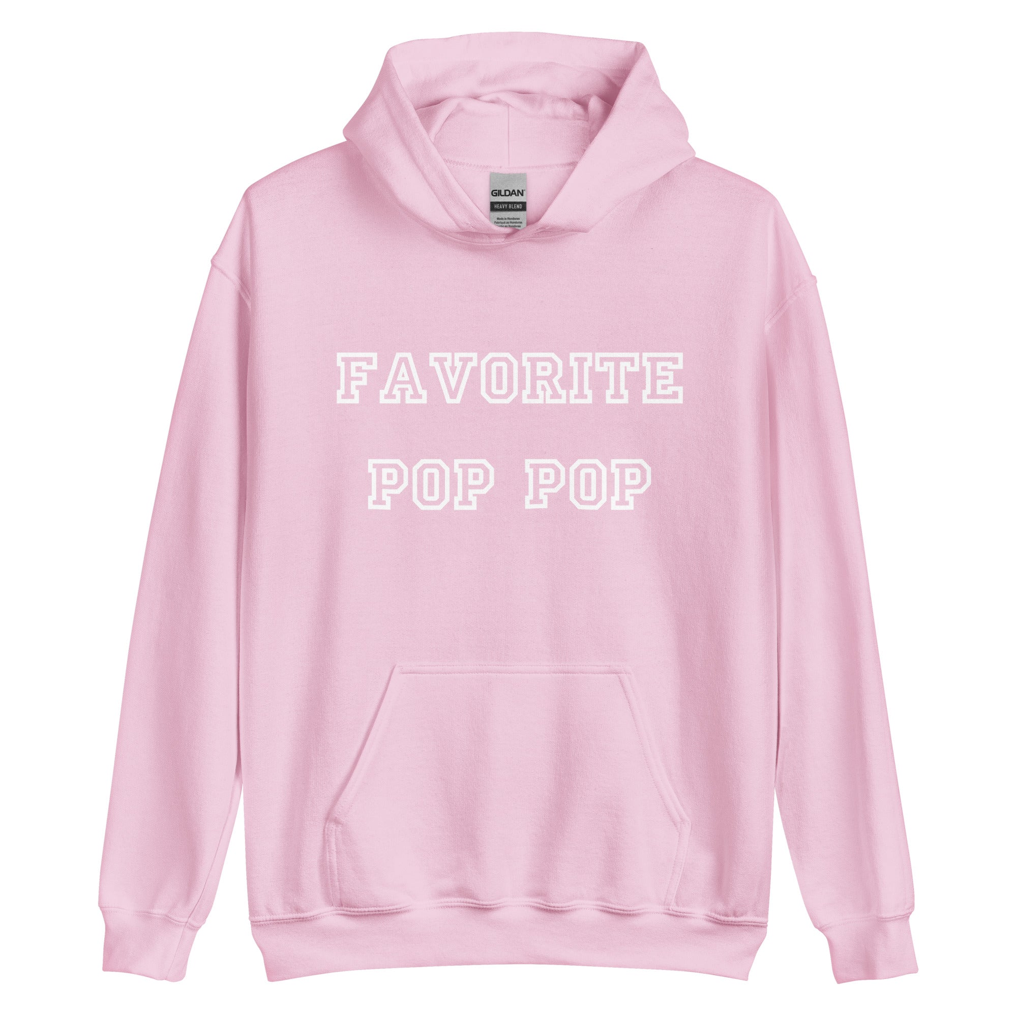 Favorite Pop Pop White Hoodie