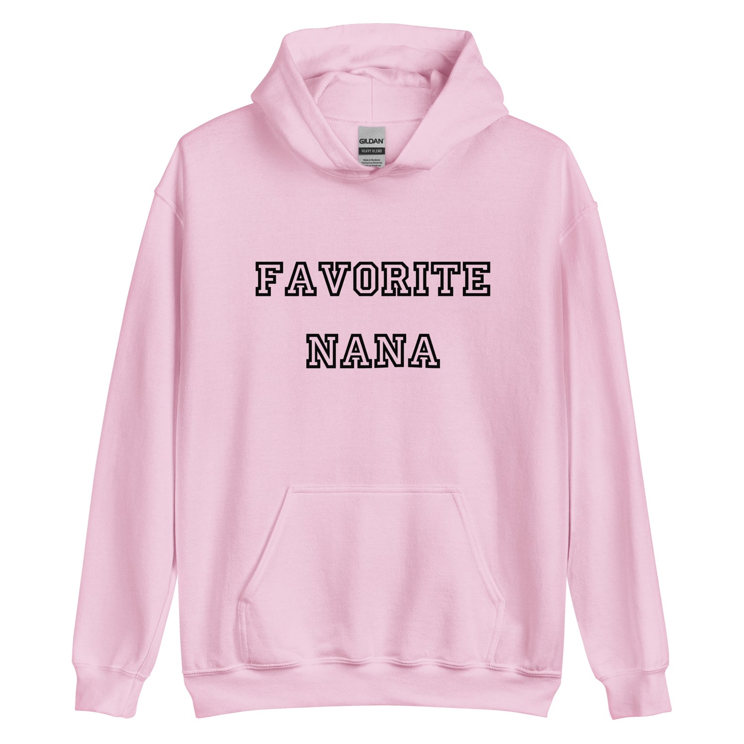 Favorite Nana Black Hoodie