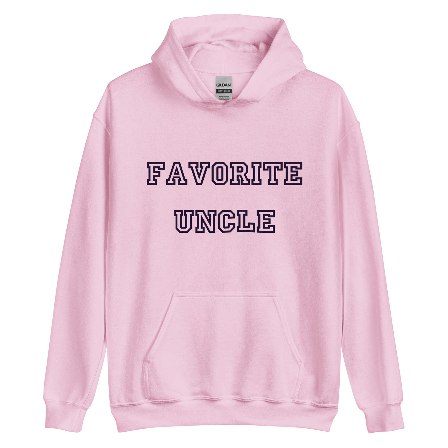 Favorite Uncle Black Hoodie