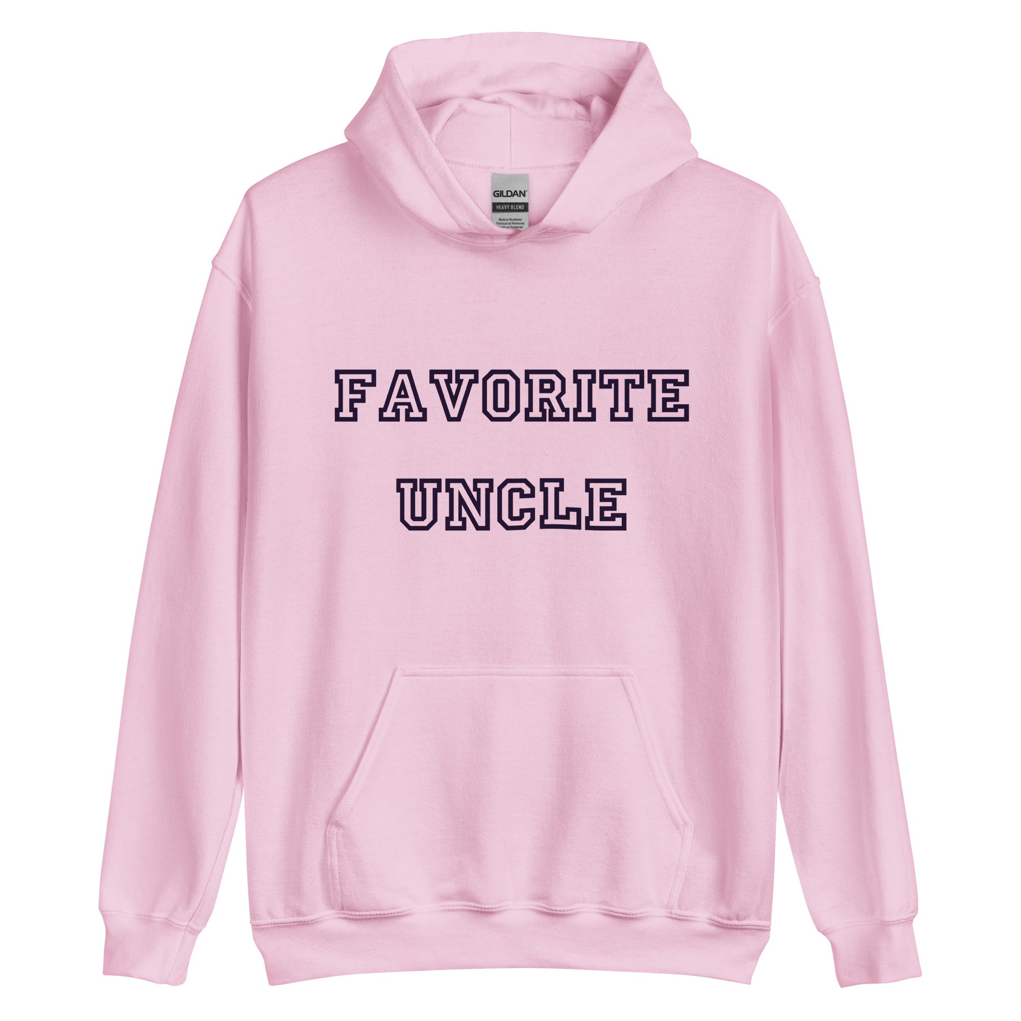 Favorite Uncle Black Hoodie