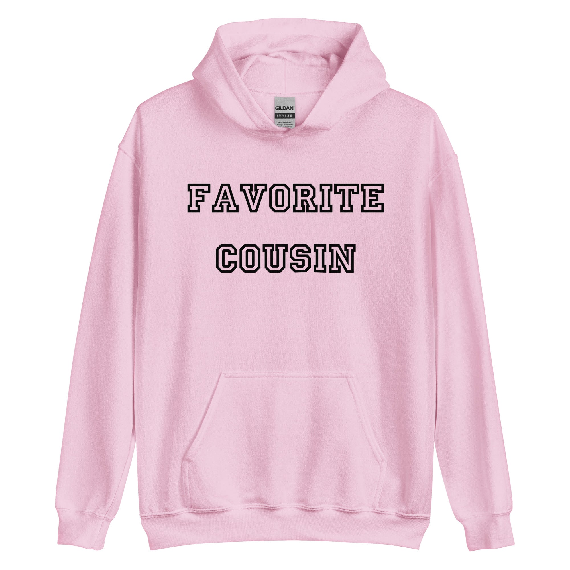 Favorite Cousin Black Hoodie