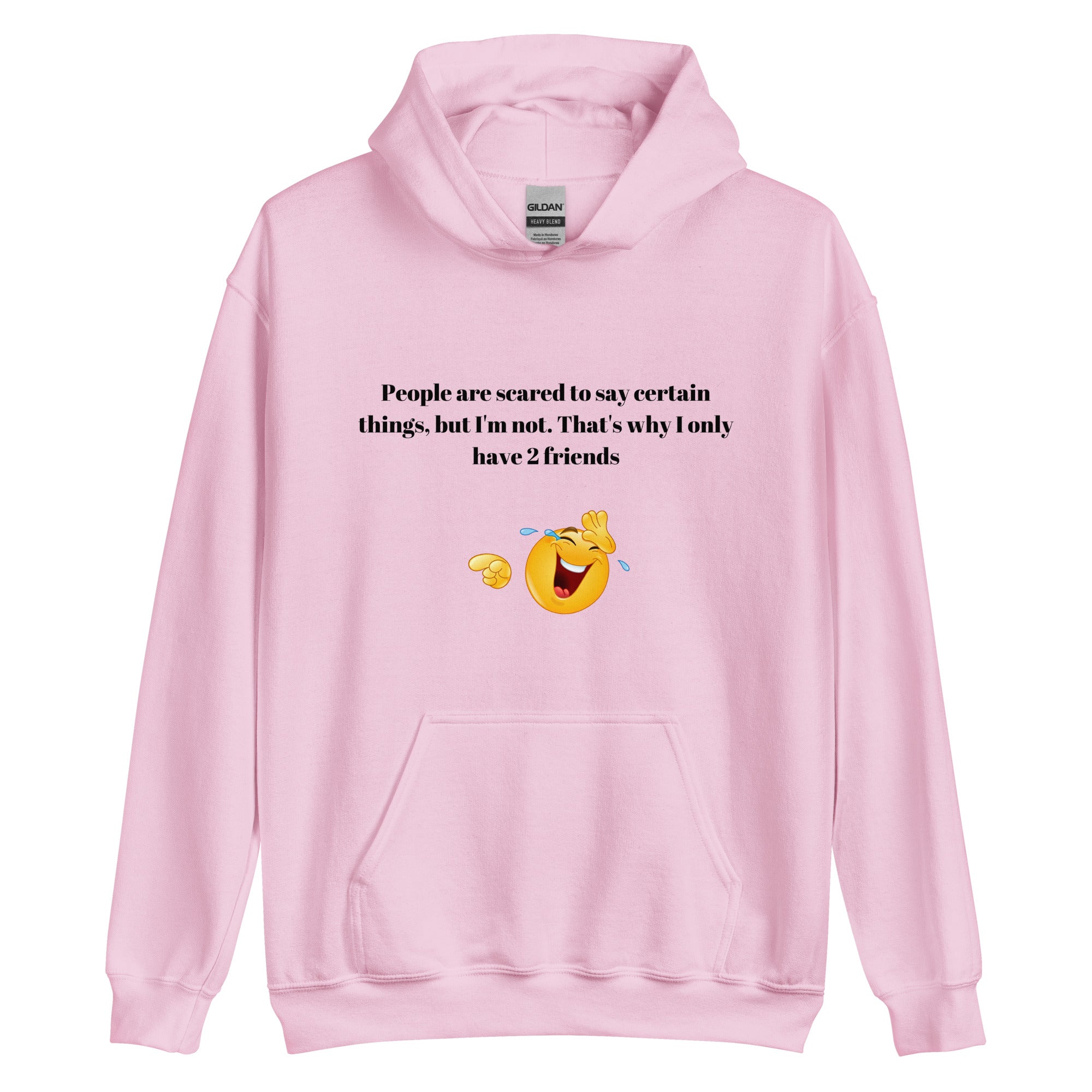 2 Friends Emoji Hoodie