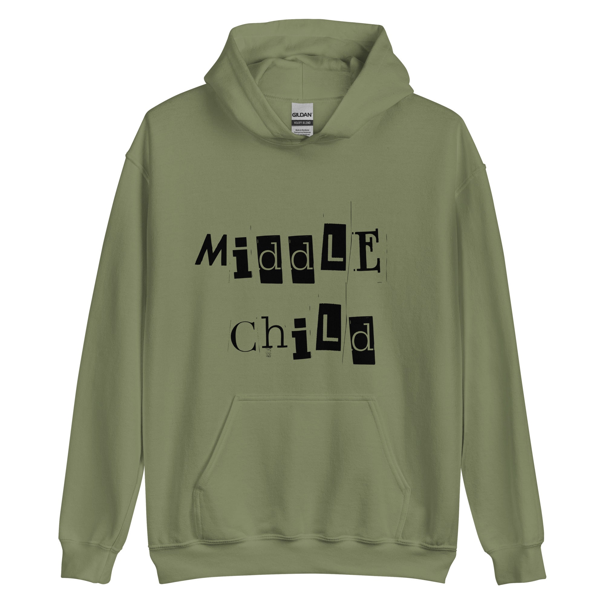 Middle Child Black Hoodie