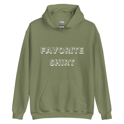 Favorite Shirt White Hoodie