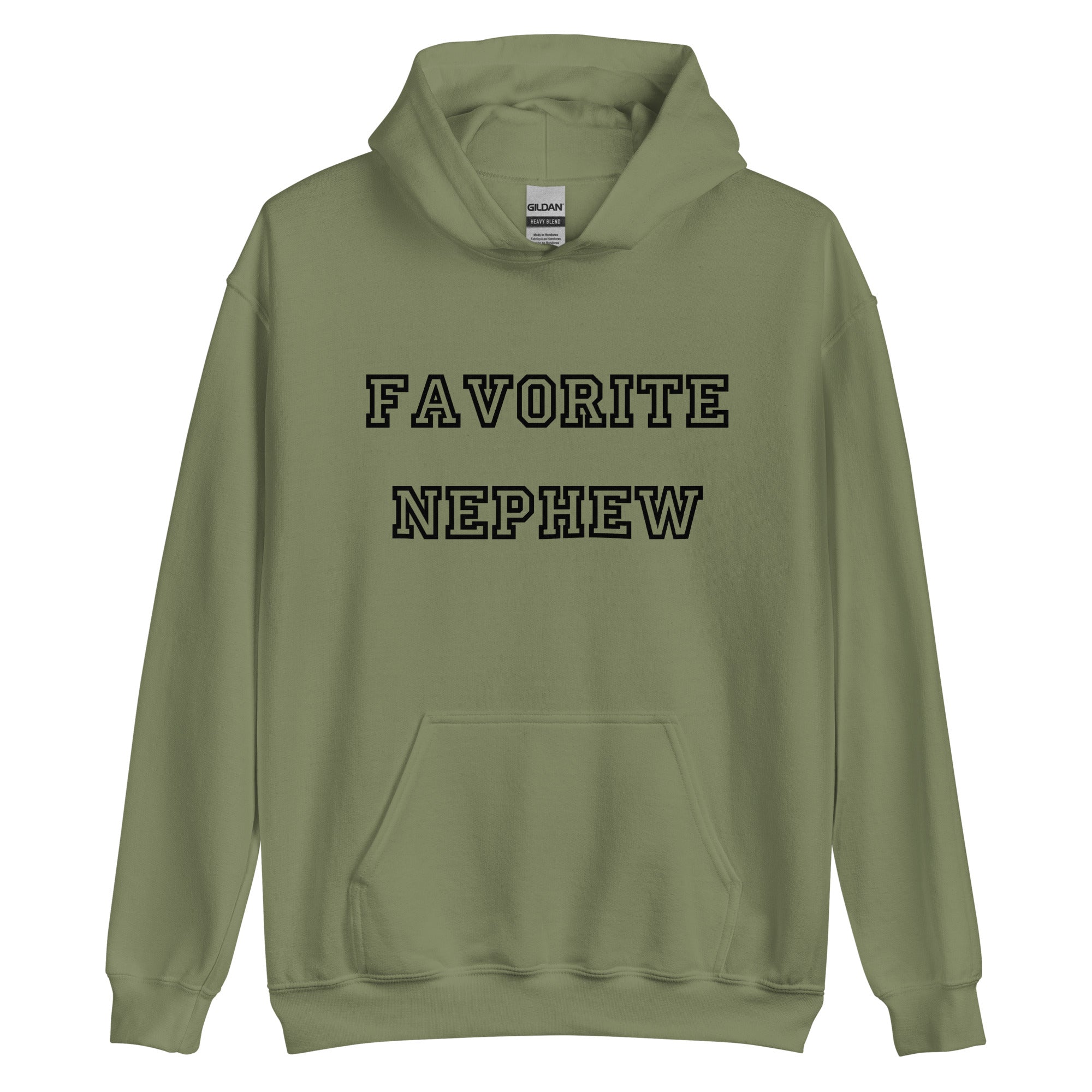 Favorite Nephew Black Hoodie