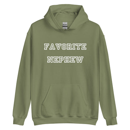 Favorite Nephew White Hoodie