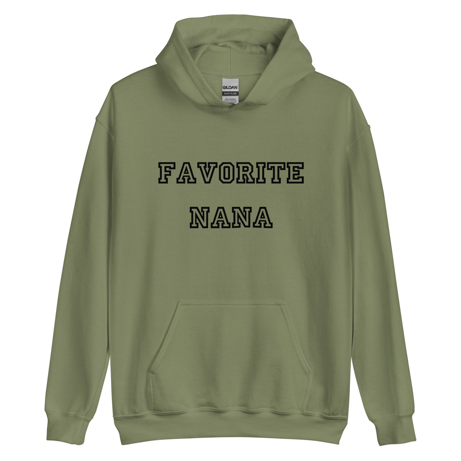 Favorite Nana Black Hoodie