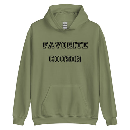 Favorite Cousin Black Hoodie