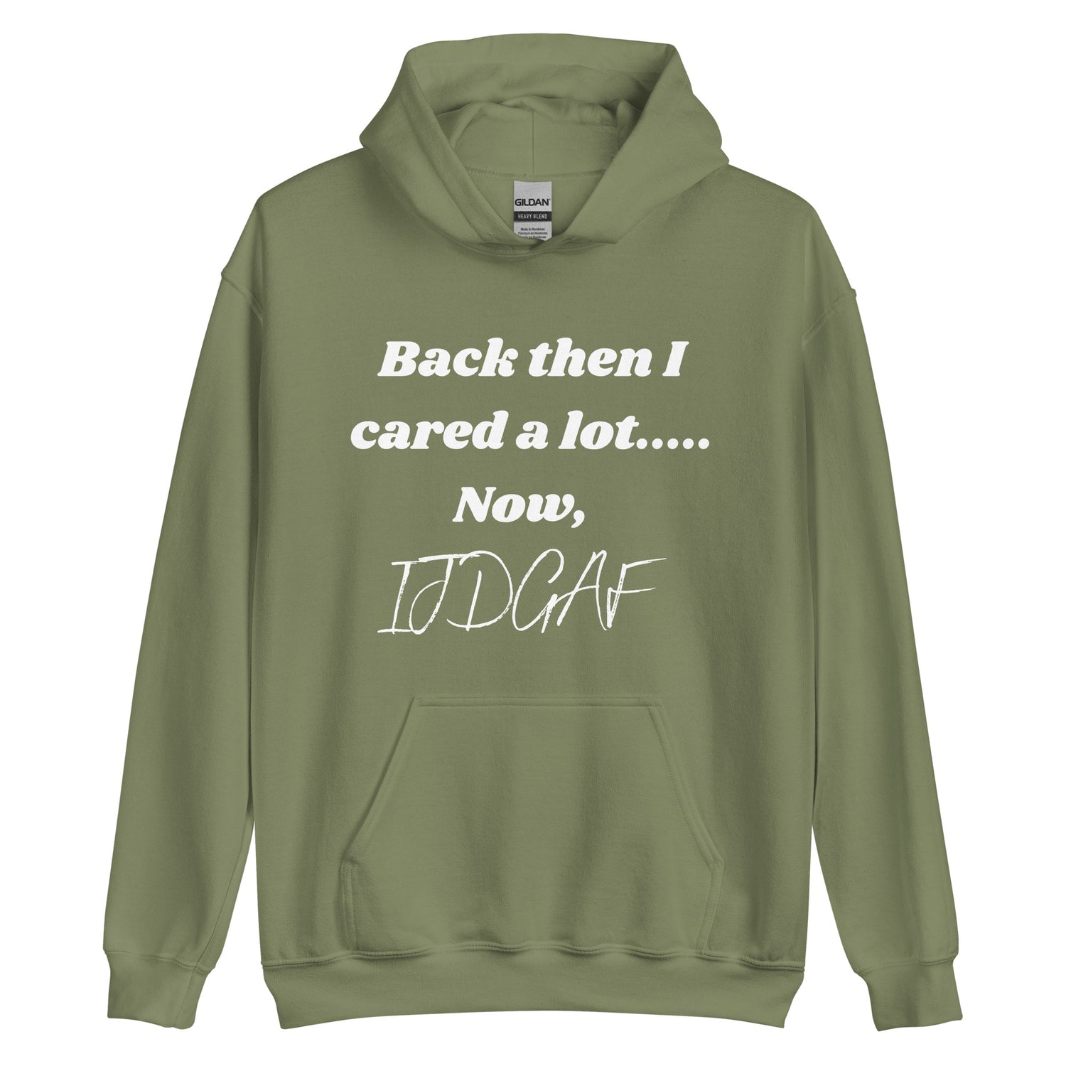 Used To Care Hoodie