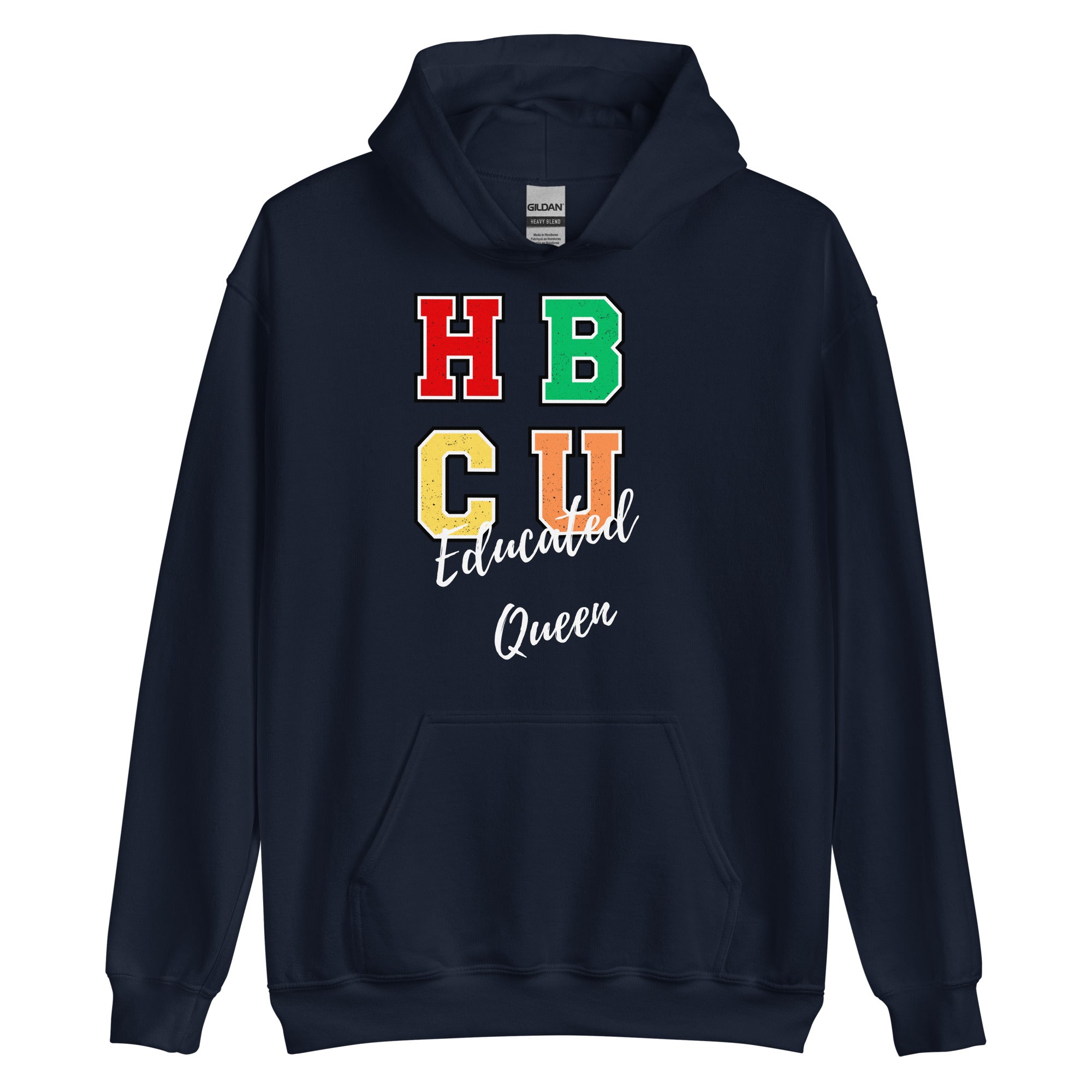 HBCU Queen (Wht) Hoodie