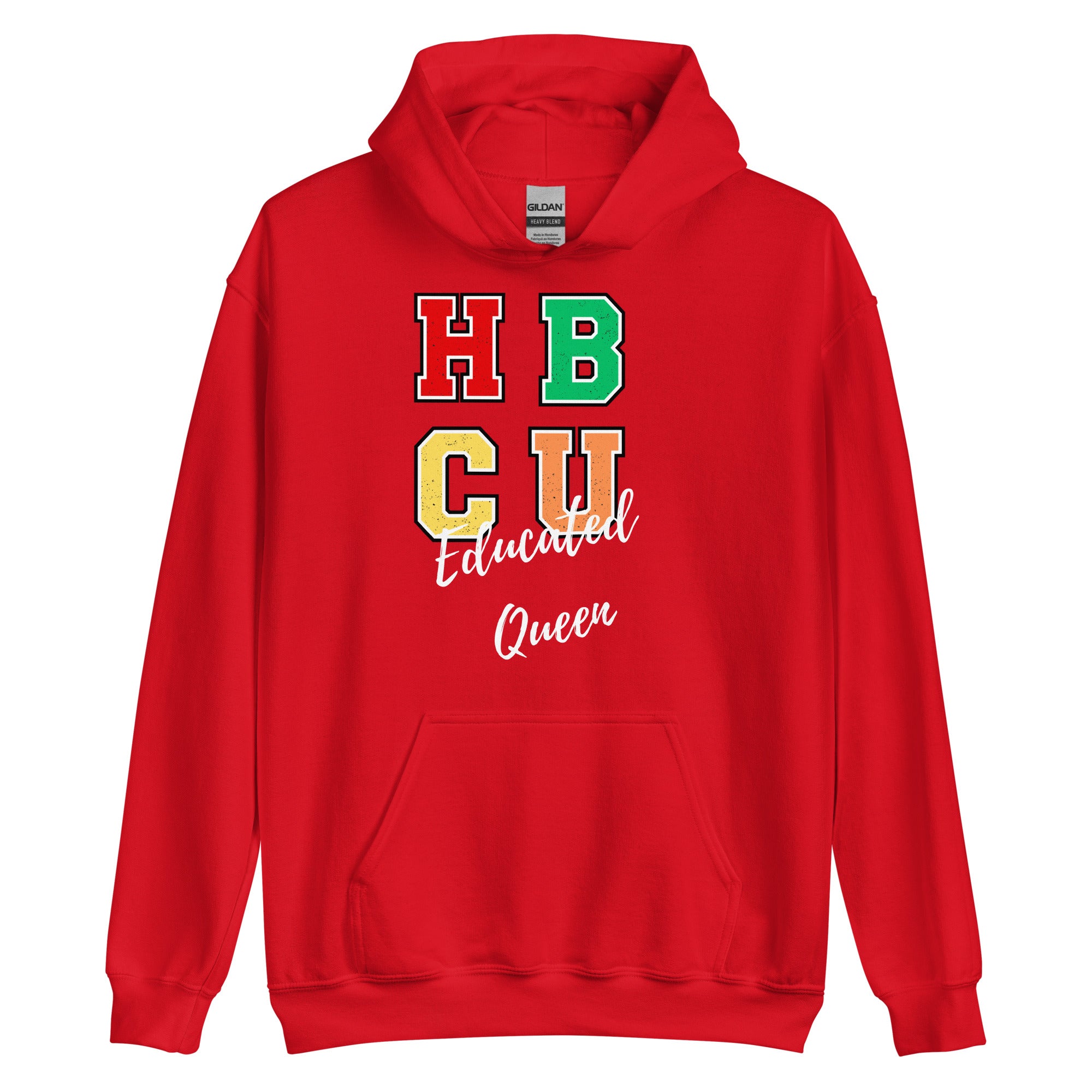 HBCU Queen (Wht) Hoodie