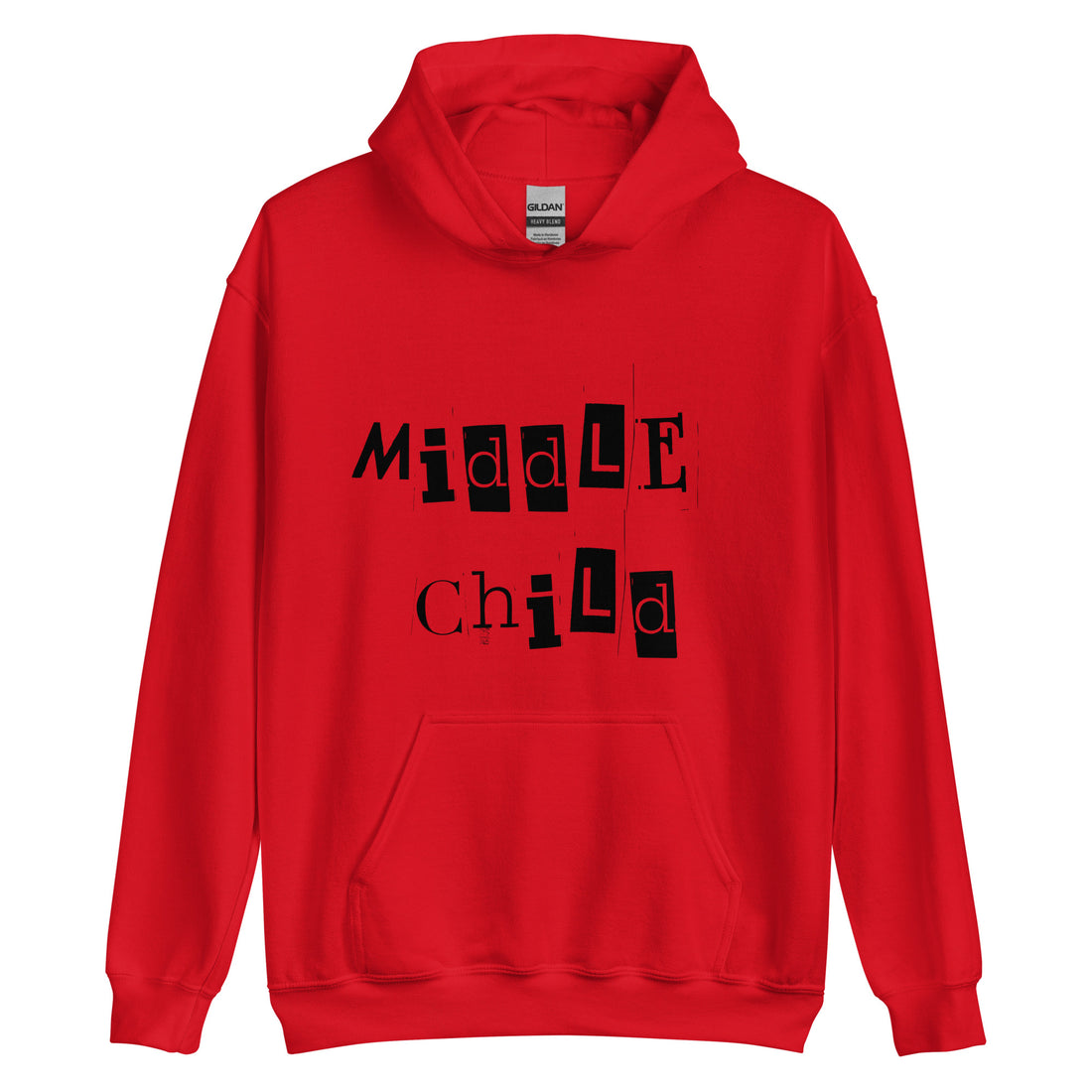 Middle Child Black Hoodie