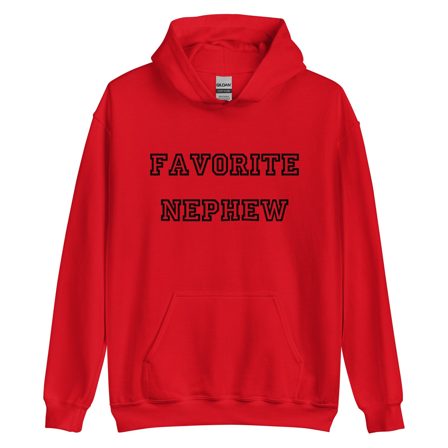 Favorite Nephew Black Hoodie